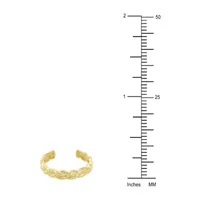 Adjustable 10K Gold Toe Ring