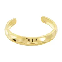 Adjustable 10K Gold Toe Ring