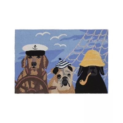 Liora Manne Frontporch Arrf Ye Mateys Indoor/Outdoor Accent Rug