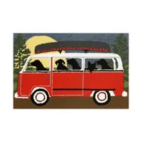 Liora Manne Frontporch Camping Trip Kitchen Runner