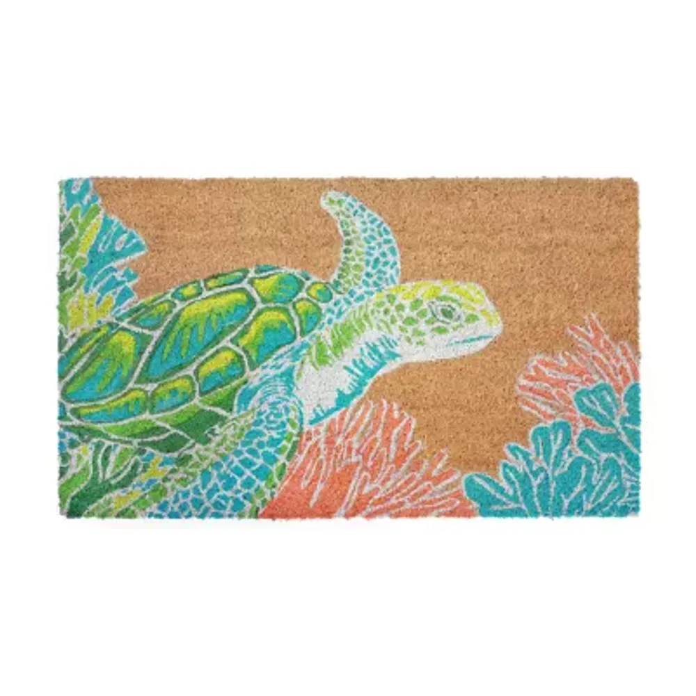 Liora Manne Natura Seaturtle Indoor/Outdoor Mat