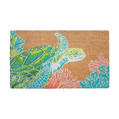 Liora Manne Natura Seaturtle Indoor/Outdoor Mat