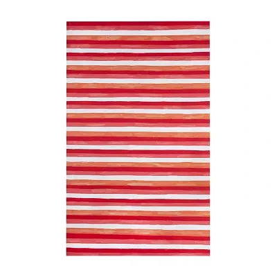 Liora Manne Visions II Painted Stripes Indoor/Outdoor Area Rug