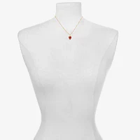 Bijoux Bar Delicates Gold Tone Strawberries Womens Pendant Necklaces