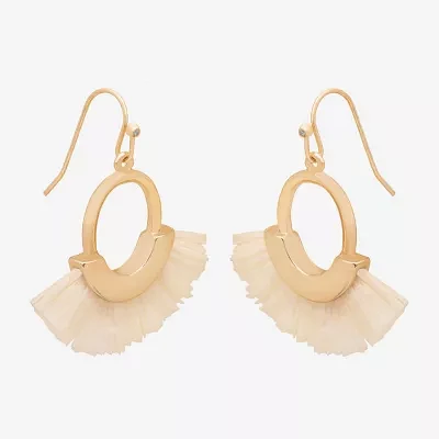 Bijoux Bar Delicates Gold Tone Drop Earrings