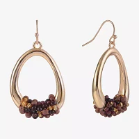 Mixit Womens 37mm Hoop Earrings