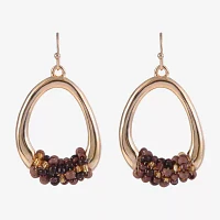 Mixit Womens 37mm Hoop Earrings