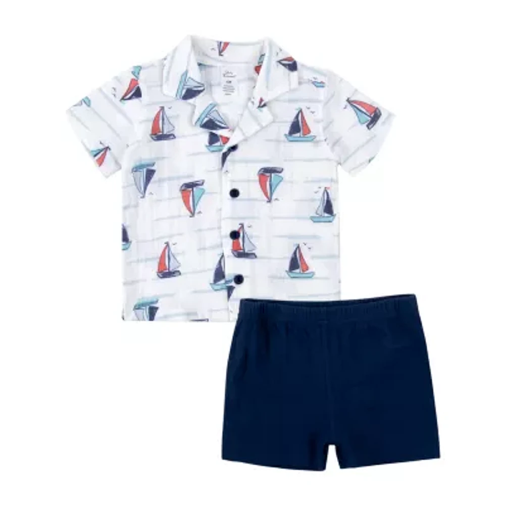 Baby Essentials Boys 2-pc. Short Set