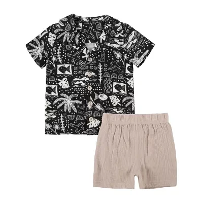 Baby Essentials Boys 2-pc. Short Set
