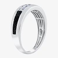 G / Si2) Mens 1/2 CT. T.W. Lab Grown White Diamond 10K Gold Wedding Engagement Ring
