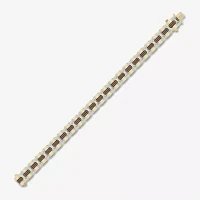 2 CT. T.W. Natural Brown Diamond 10K Gold Tennis Bracelet