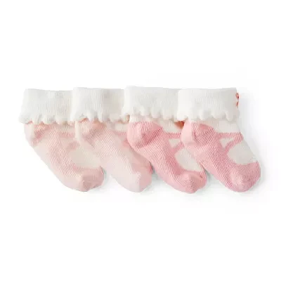 Carter's Baby Girls 2 Pair Baby Booties