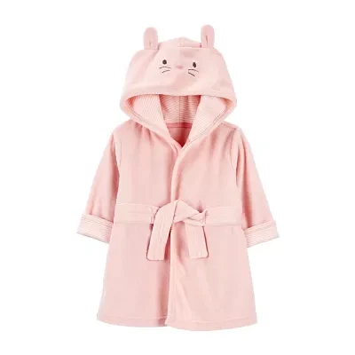 Carter's Baby Girls Knee Length Long Sleeve Robe