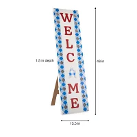 Layerings 48in Welcome Led Porch Sign