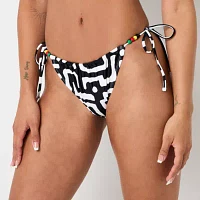 Hope & Wonder Juneteenth Womens Beaded Swimsuit Bottom Bikini