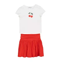 Rare Editions Big Girls 2-pc. Skort Set