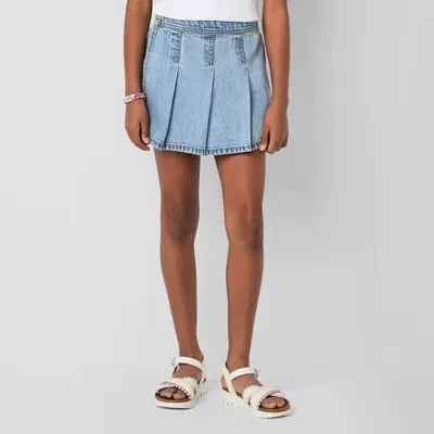 Thereabouts Little & Big Girls Denim Skirt