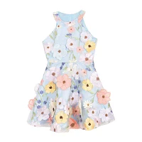 Rare Editions Big Girls Sleeveless A-Line Dress