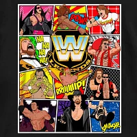 Little & Big Boys Crew Neck Short Sleeve WWE Graphic T-Shirt