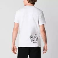 Tapout Mens Crew Neck Short Sleeve Regular Fit Graphic T-Shirt