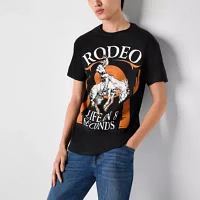 Mens Short Sleeve Rodeo Graphic T-Shirt