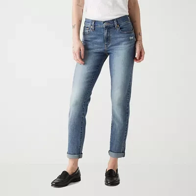 Levi's Womens Mid Rise Boyfriend Jean