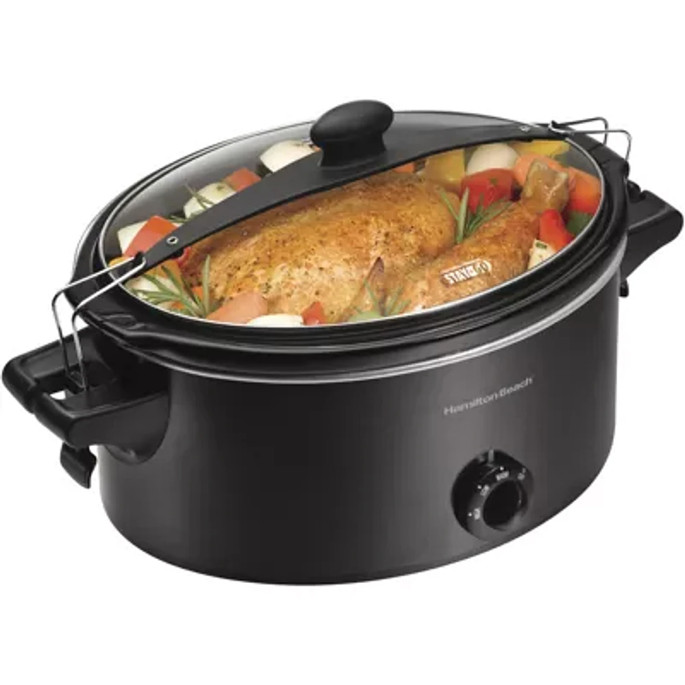 Hamilton Beach� Stay Or Go� 6-qt. Oval Slow Cooker