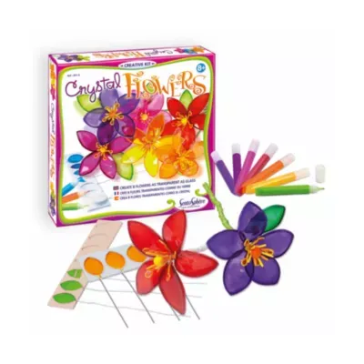 Sentosphere Usa Crystal Flowers Creative Kit Board Game