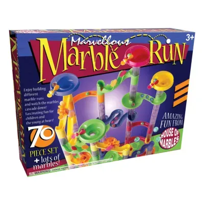 House Of Marbles Marvellous Marble Run - 70 Piece Set Board Game