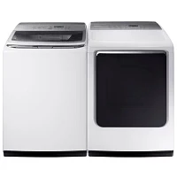 Samsung  7.4-cu ft Gas Dryer with Integrated Controls and Steam Cycle