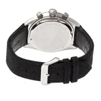 Morphic Unisex Adult Black Leather Strap Watch Mph5301