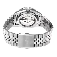 Empress Womens Silver Tone Stainless Steel Bracelet Watch Empem1504