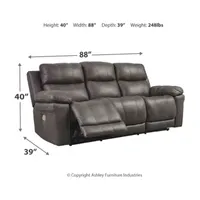 Signature Design by Ashley® Erlangen Power Reclining Sofa