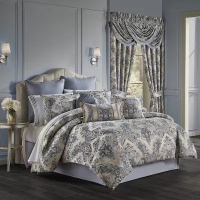 Queen Street Geraldine 4-pc. Floral Comforter Set