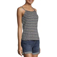 a.n.a Womens Square Neck Sleeveless Tank Top