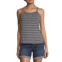 a.n.a Womens Square Neck Sleeveless Tank Top