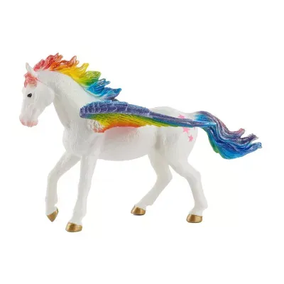 MOJO - Realistic Fantasy Figurine, Rainbow Pegasus