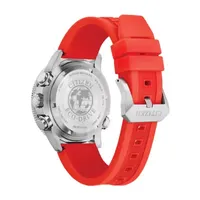 Citizen Promaster Sailhawk Mens Chronograph Orange Strap Watch Jr4061-00f