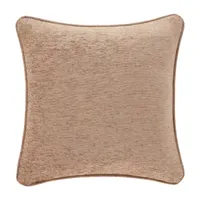 Queen Street Lakeview 20x20 Beige Square Throw Pillow