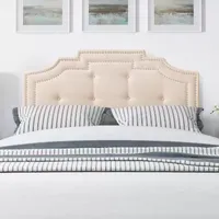 Aspen Upholstered Tufted Panel Headboard