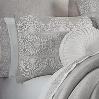 Queen Street Annie 4-pc. Damask + Scroll Comforter Set