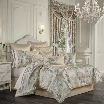 Queen Street Jillian 4-Pc. Jacquard Heavyweight Comforter Set