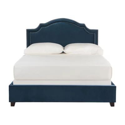 Theron Velvet Upholstered Bed