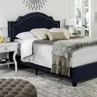 Theron Velvet Upholstered Bed