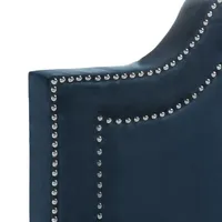 Theron Velvet Upholstered Bed