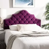 Arebelle Upholstered Tufted Nailhead Trim Headboard