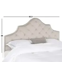 Arebelle Linen Upholstered Headboard