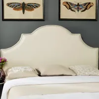 Hallmar Faux Leather Upholstered Headboard