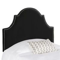 Hallmar Upholstered Headboard w/nail-head trim