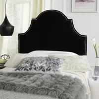 Hallmar Upholstered Headboard w/nail-head trim